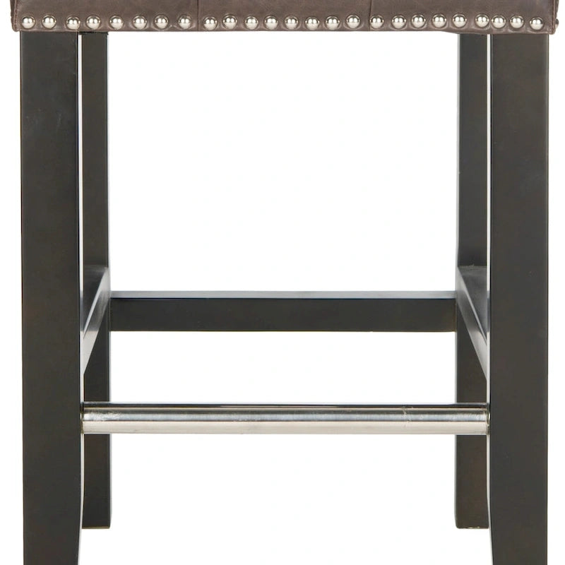 SAFAVIEH Lashunda 24-inch Counter Stool - 16.7 W x 20.1 L x 34.4 H - 17Wx20Dx34H