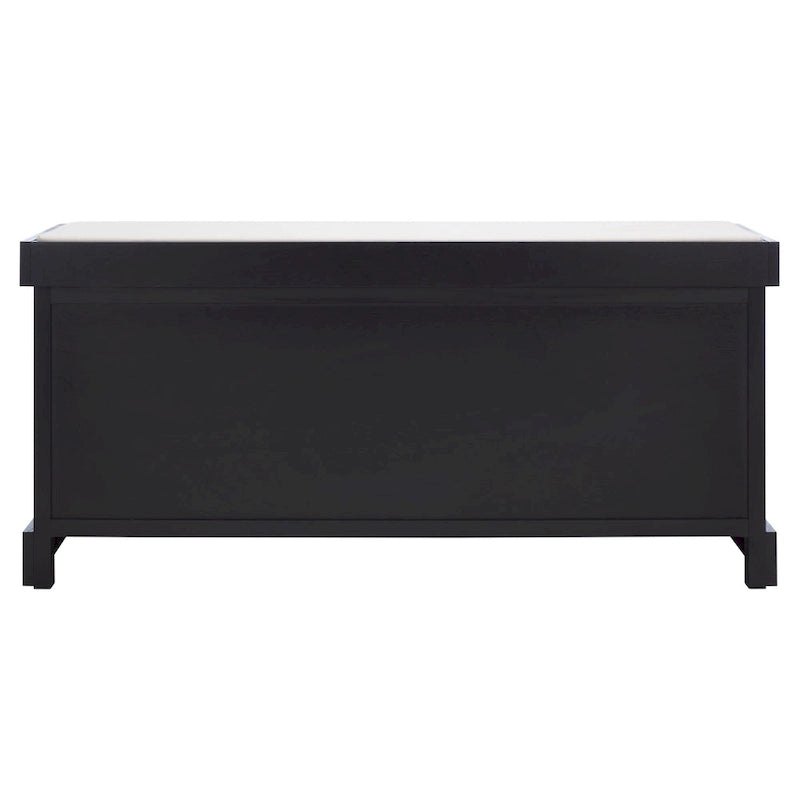 SAFAVIEH Mozella 3-Drawer Cushion Bench - 42 W x 15 D x 20 H - 42Wx15Dx20H