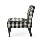 Kassi Contemporary Fabric Slipper Accent Chair by Christopher Knight Home