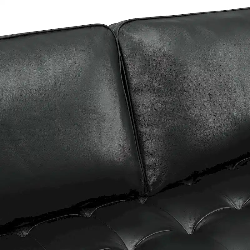 Valour 98 Leather Sectional Sofa