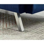 Comfortable Velvet Multi-position Sleeper Sofa Bed