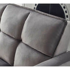 Comfortable Velvet Multi-position Sleeper Sofa Bed