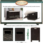 Fully Assembled Shoe Bench with Removable Cushion