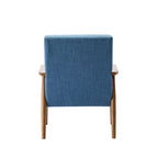 Porthos Home Gelso Fabric Accent Chair with Rubberwood Legs