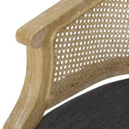 Steinaker Wood and Cane Accent Chair by Christopher Knight Home