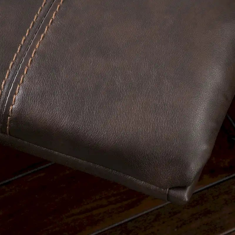 Charlie Bonded Leather Glider Recliner by Christopher Knight Home