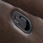 Charlie Bonded Leather Glider Recliner by Christopher Knight Home