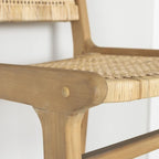South Shore Balka Rattan Bar Stool, Set of 2