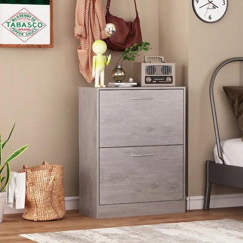 2-tier Shoe Storage for EntrywayCabinet for home