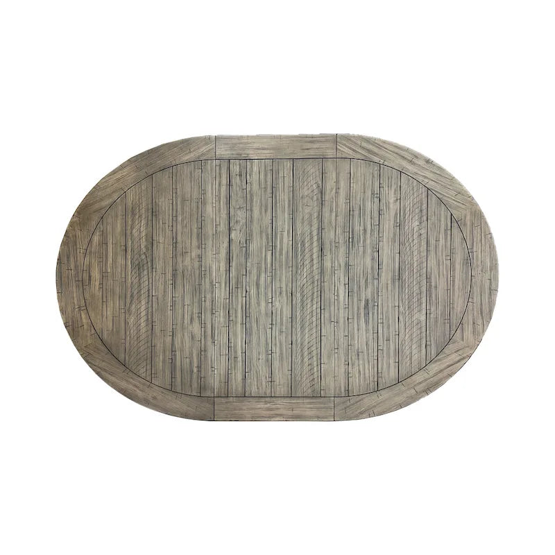 Roundhill Furniture Harola 5-Piece Dining Set, Round Pedestal Dining Table with 18 Leaf, 4 Side Chairs