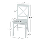 Simple Living 4-piece Sumner Dining Set with Dining Bench