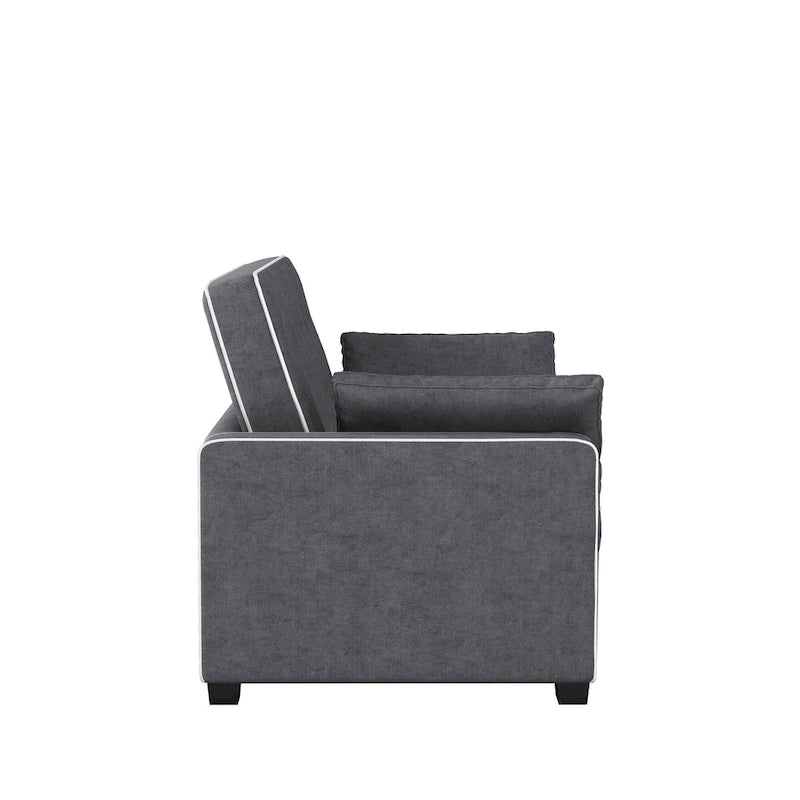 Serta Morrison Full Convertible Loveseat