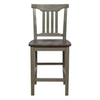 The Gray Barn Simmons Antique White and Brown 5-piece Dining Set