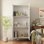 Buffet Sideborad Acrylic Glass Door Accent Wood Metal Storage Cabinet
