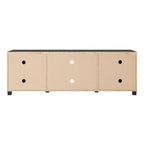 Virlomi TV Stand with Doors, TVs up to 85