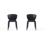 Conrad Cream Faux Leather Dining Chair (Set of 2)