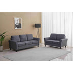 2 Piece Loveseat and Sofa Living Room Set