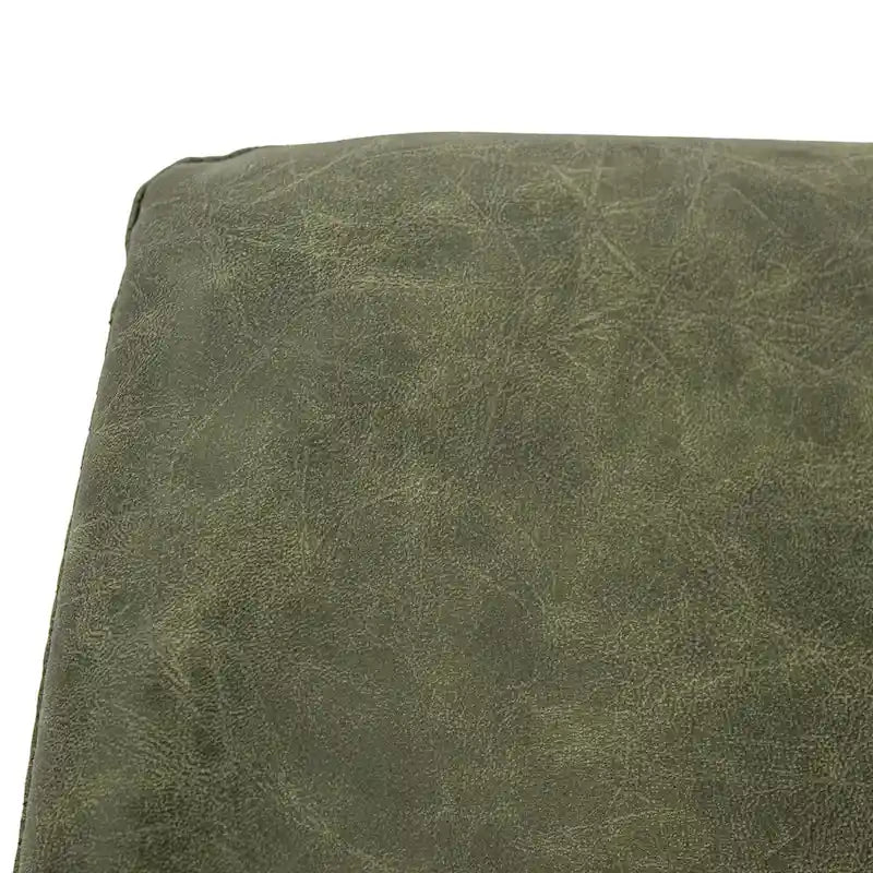 Markley Leather Dining Chair Set of 4 With Gold Metal Legs Modern Accent Side Chair