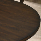 Roundhill Furniture Windvale Cross-Buck Base Dining Table