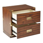 Wellington 2 Drawer Accent Storage Cabinet