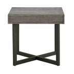 Eldersley Wood Finish End Table with One Drawer by iNSPIRE Q Modern