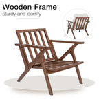 Accent Chair Living Room Chairs Mid Century Modern Chair Leisure Side Reading Arm Chair