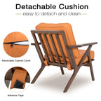 Accent Chair Living Room Chairs Mid Century Modern Chair Leisure Side Reading Arm Chair
