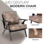 Accent Chair Living Room Chairs Mid Century Modern Chair Leisure Side Reading Arm Chair