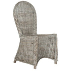 SAFAVIEH Manolica White Washed Dining Chair (Set of 2) - 19.5 x 26 x 40.5 - 20Wx26Dx41H