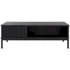 SAFAVIEH Tamayo 2-Door Storage Coffee Table - 43.7 In. W x 21.5 In. D x 15.4 In. H - 44Wx21Dx15H