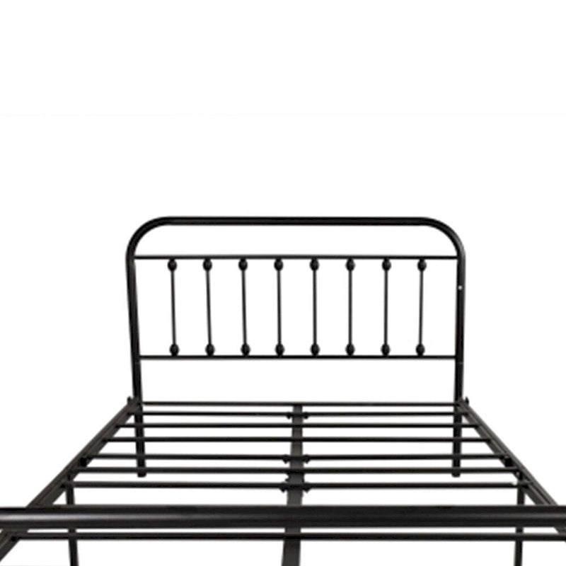 Full Metal Platform Bed Frame with Headboard