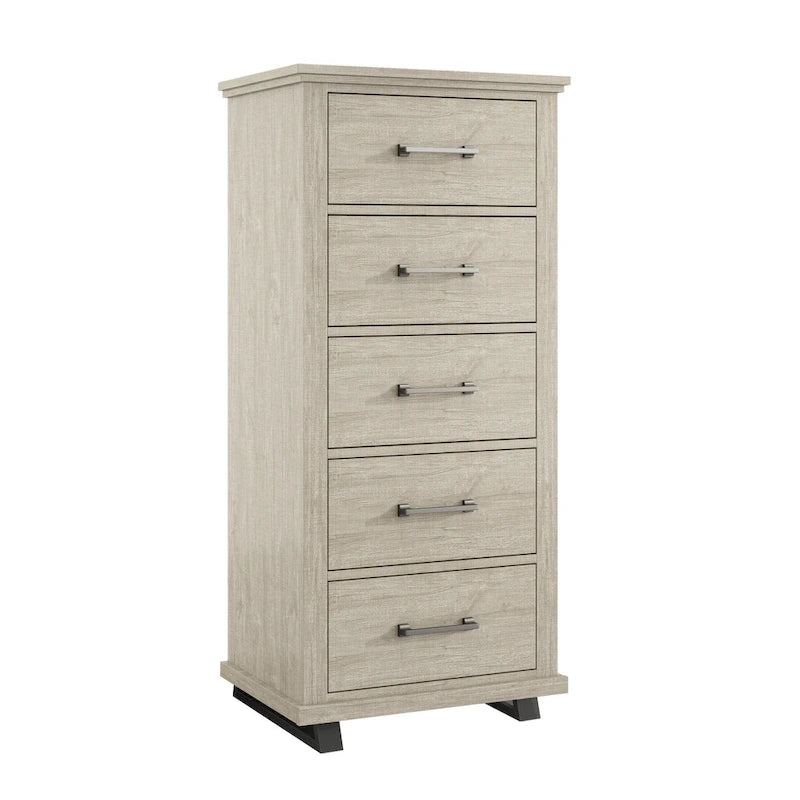 Farmhouse 4-Piece Bedroom Set - 2 Nightstand, 1 Chest and 1 Dresser