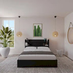 Hunter Platform Bed with Headboard