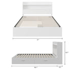 Hunter Platform Bed with Headboard