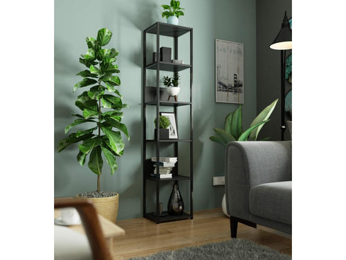 Black Shelf, 40 x 32 x 192 cm