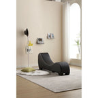 Modern Faux Leather Curved sofa