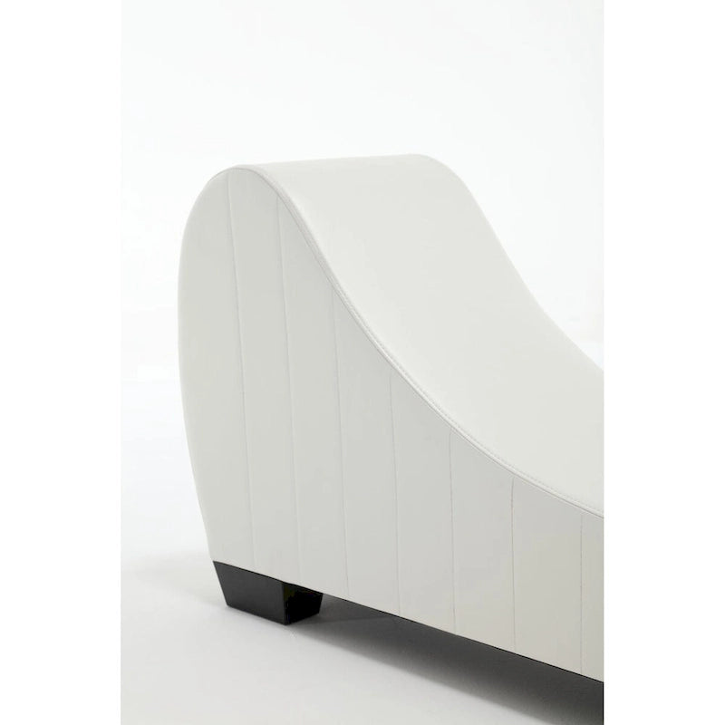 Modern Faux Leather Curved sofa