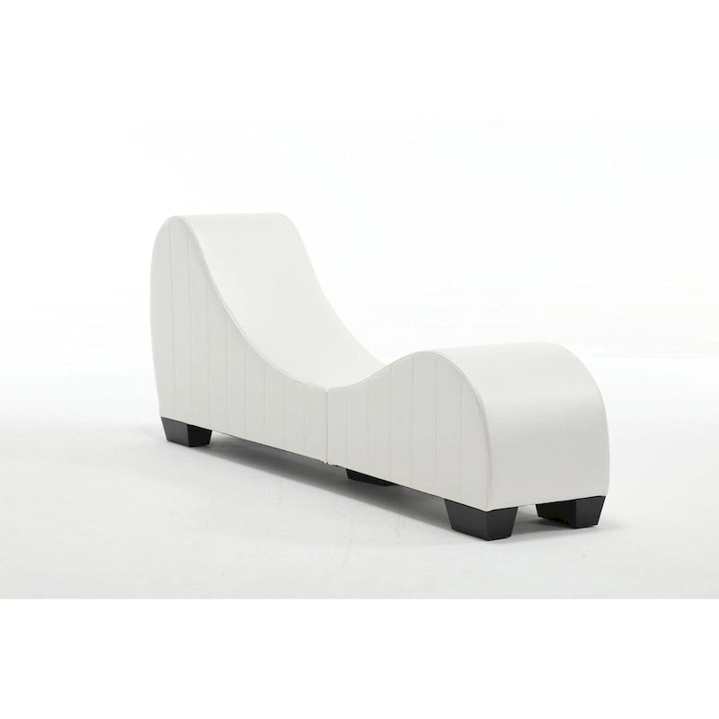 Modern Faux Leather Curved sofa