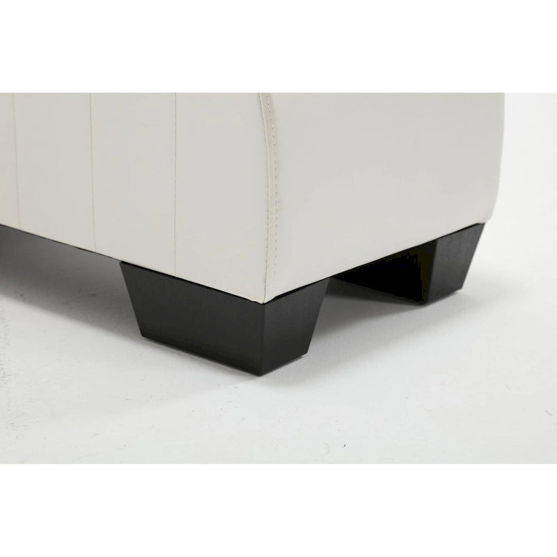 Modern Faux Leather Curved sofa