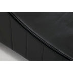 Modern Faux Leather Curved sofa