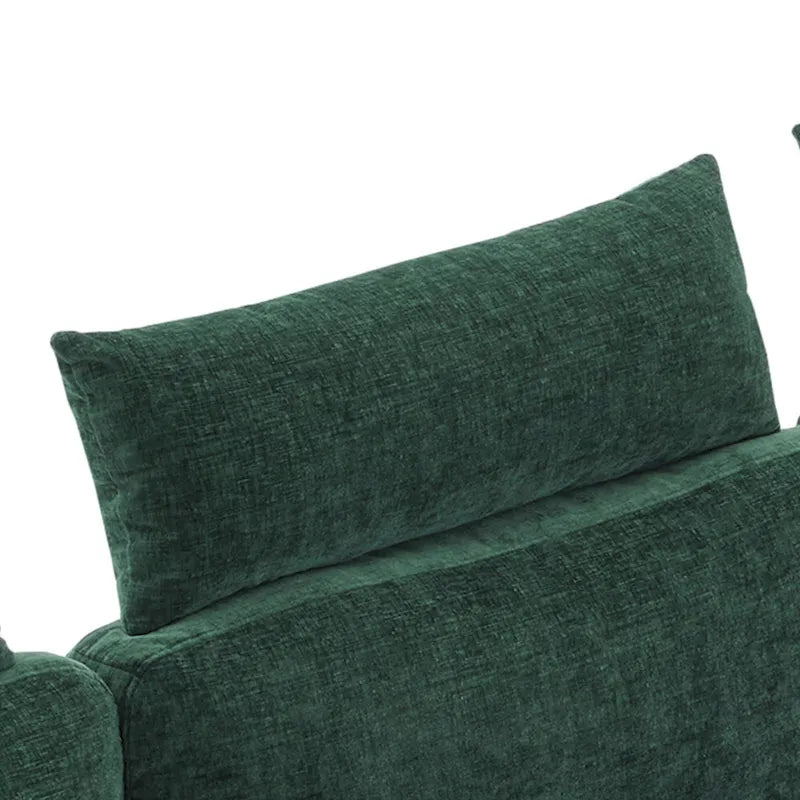 89 Chenille Sectional Sofa Couch With Extra Wide Chaise For Livingroom