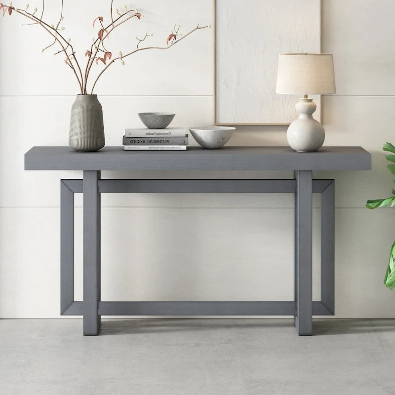Contemporary Console Table Entryway Table for Living Room