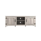 Mieres TV Stand for 75 Inch TV, Entertainment Center with Two Doors and 4 Open Storage Compartments TV Console Media Cabinet