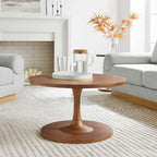 Lina 30 Round Wood Coffee Table