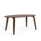 Furniture of America Beau I Mid-century Walnut 7-Piece Oval Dining Set