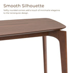 Furniture of America Shaw Mid-century 5-Piece Walnut Wood Counter Height Table Set with 4 Chairs