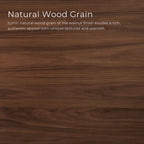 Furniture of America Shaw Mid-century 5-Piece Walnut Wood Counter Height Table Set with 4 Chairs