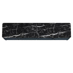 Stylish 70-Inch TV Stand with Marble-Printed Top - 70 in Width