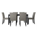 CraftPorch Glam 7-Piece Wooden Dining Chair