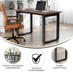 Commercial Conference Table with Laminate Top and U-Frame Base
